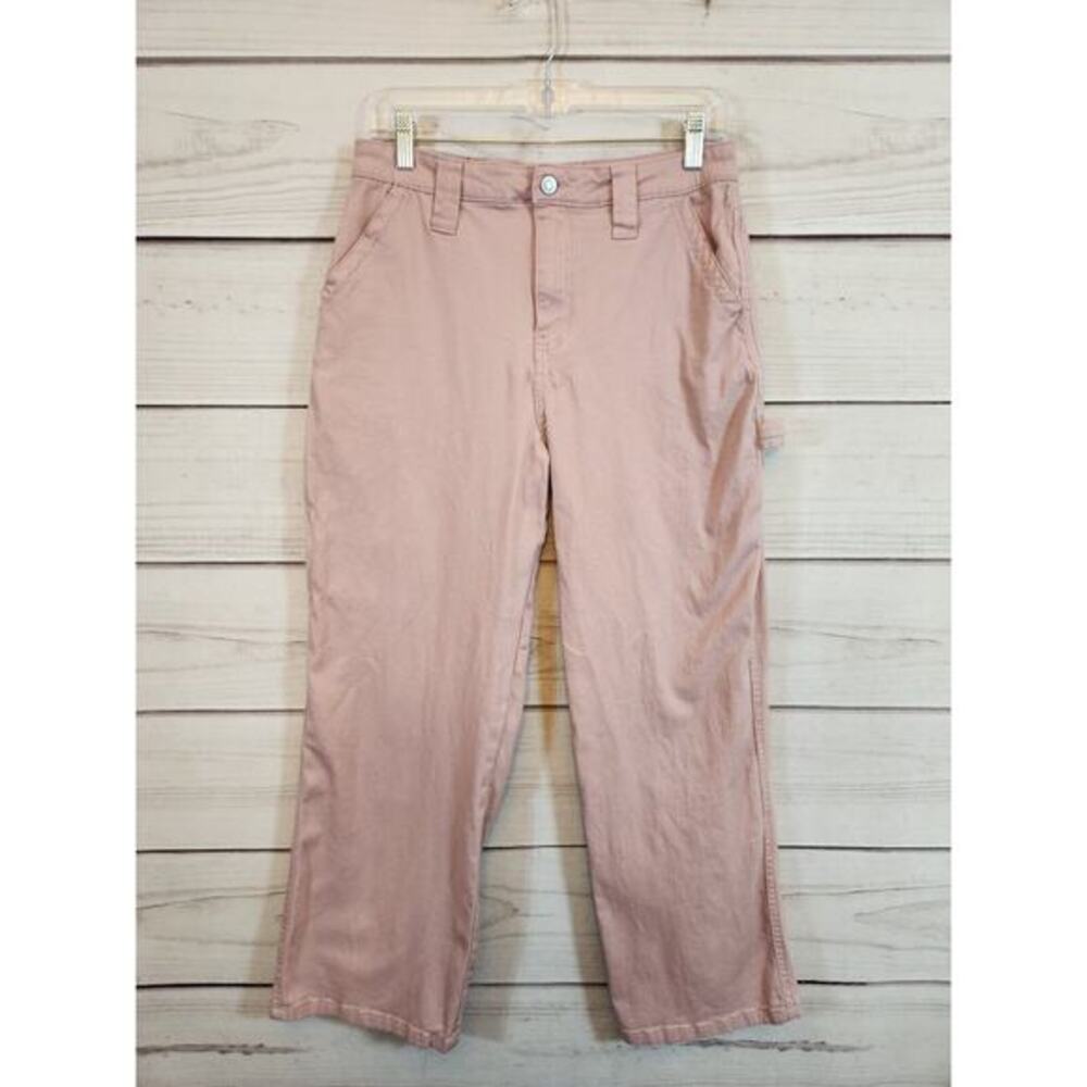 Generation by Celebrity Pink Women's Carpenter Straight Leg Pink Jeans 9/29